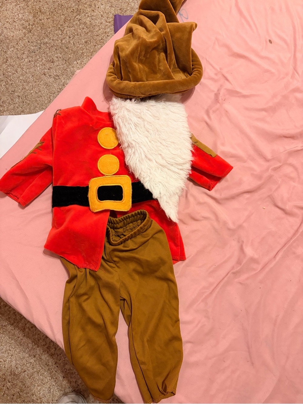 Baby grumpy the dwarf costume